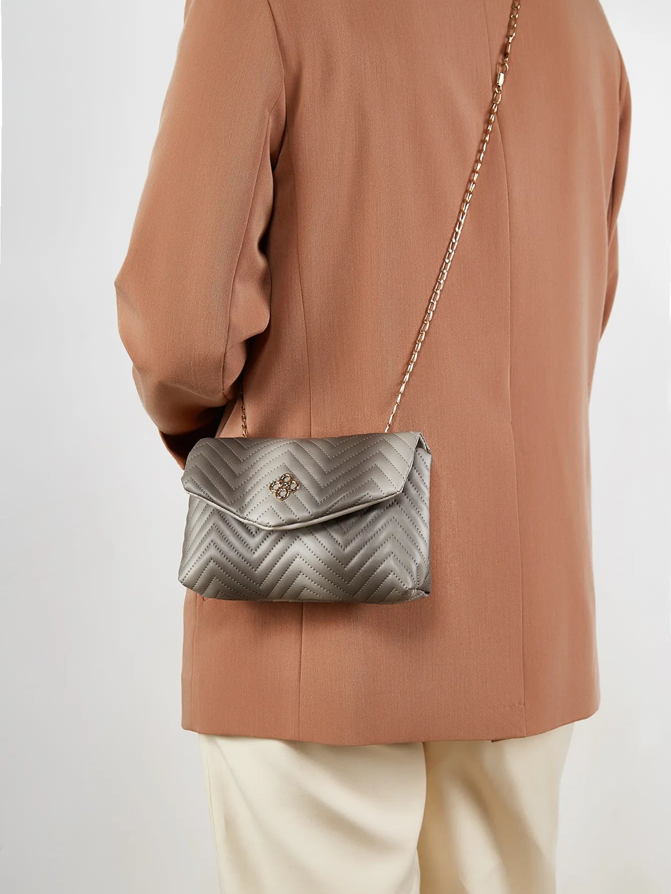 New Contrast Color Polyester Suitable For Portable Travel Lipstick Cosmetics Women's Bag