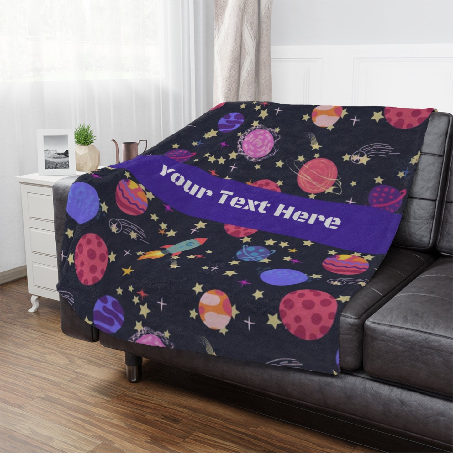 Microfiber Blanket - Personalize With Kids Themes