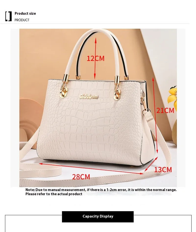 Summer Elegant Women's Korean-style Simple Handbag
