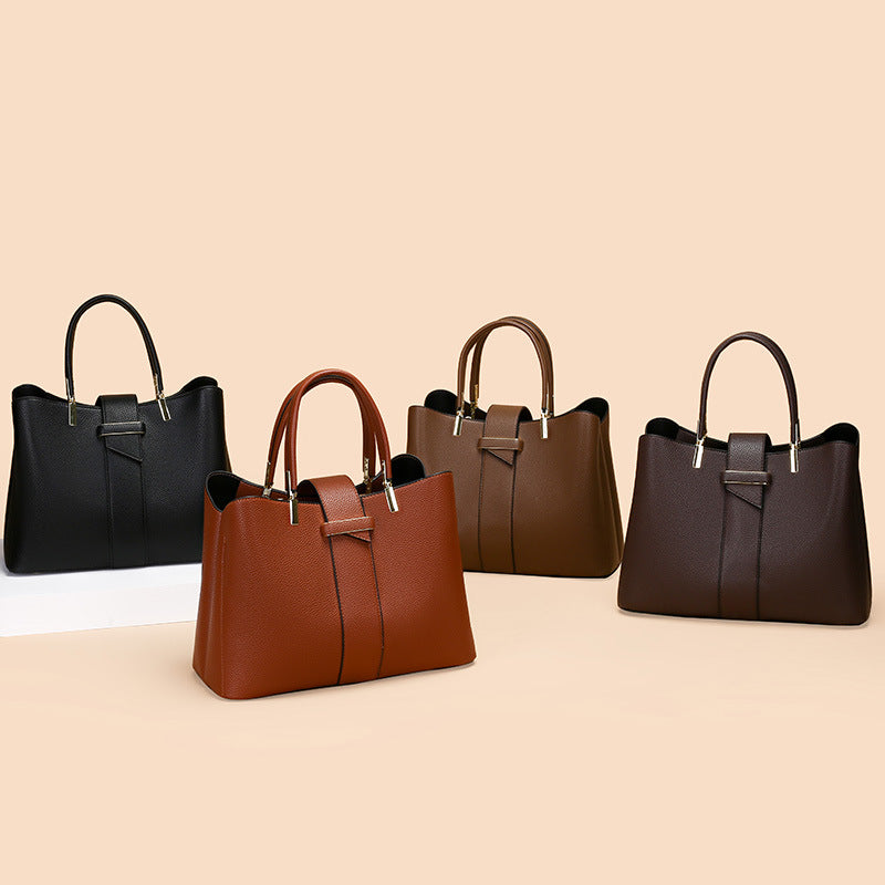 Simple Stylish Retro Womens Handbag With Crossbody Strap