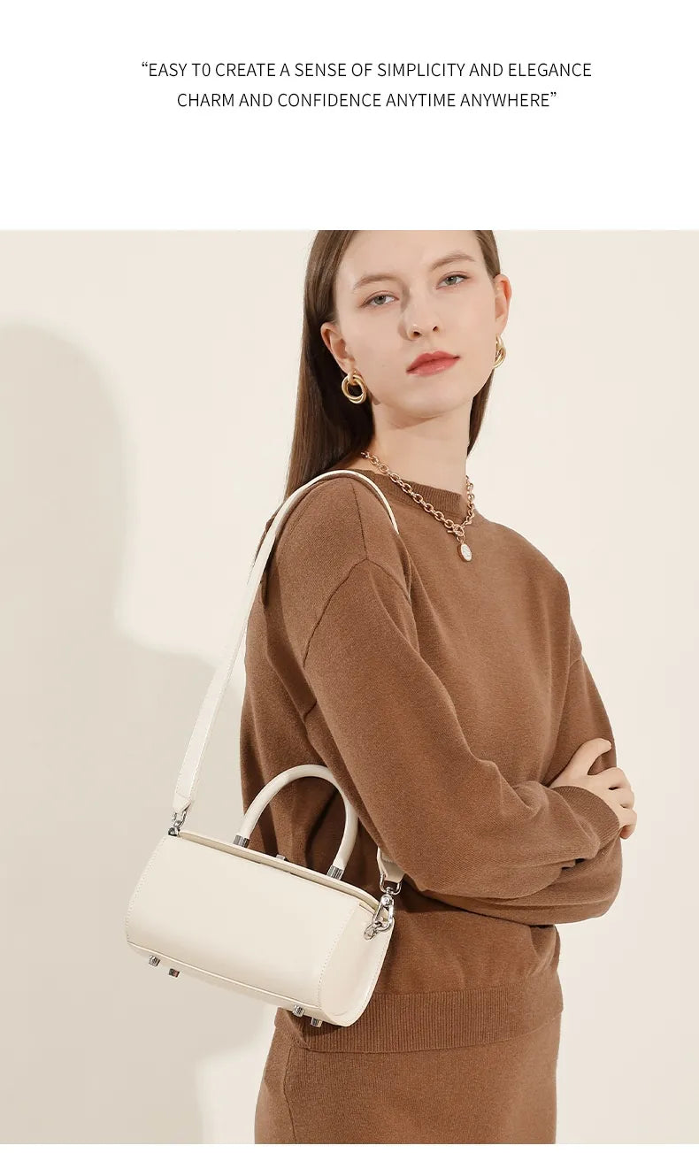 New Leather One-shoulder Crossbody Women's Bag