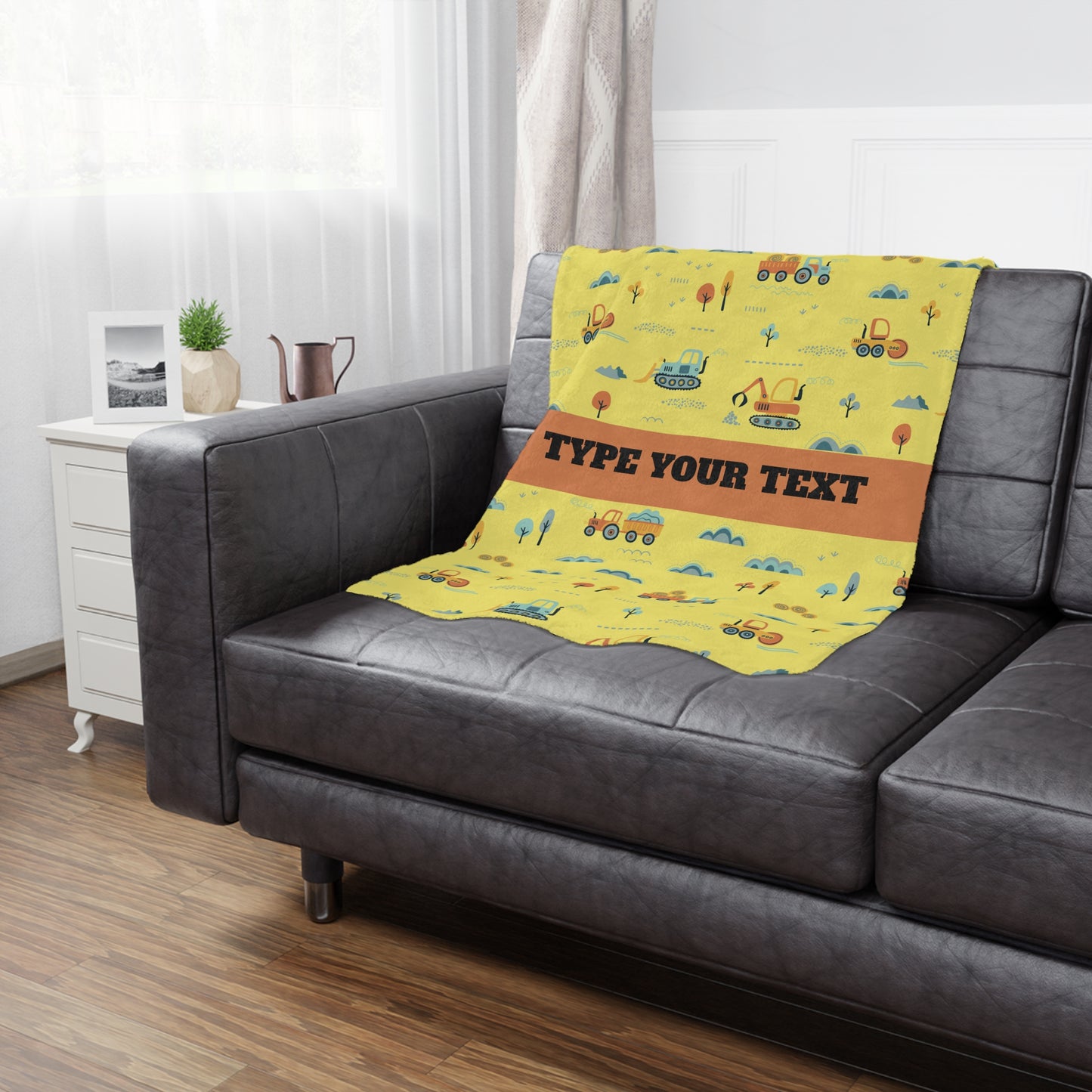 Microfiber Blanket - Personalize With Kids Themes