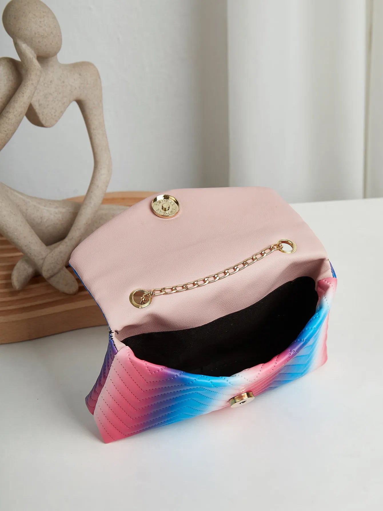 New Contrast Color Polyester Suitable For Portable Travel Lipstick Cosmetics Women's Bag