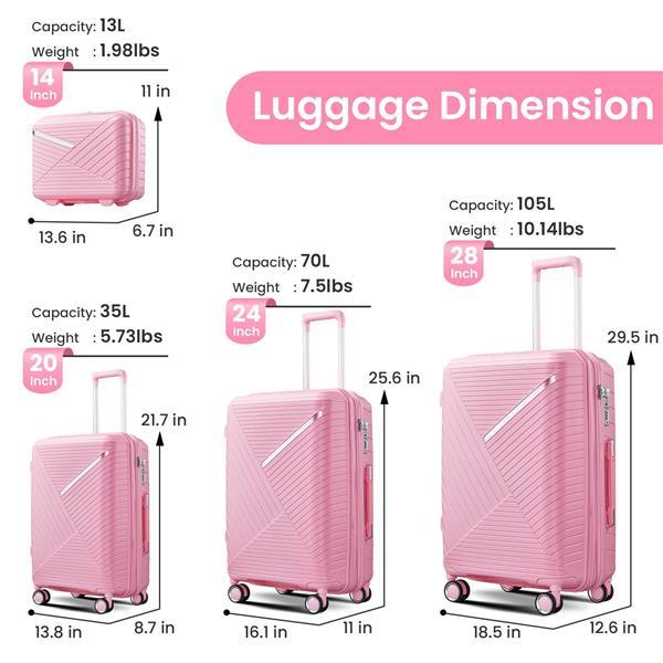 Luggage Set 4-piece Set- FREE USA SHIPPING