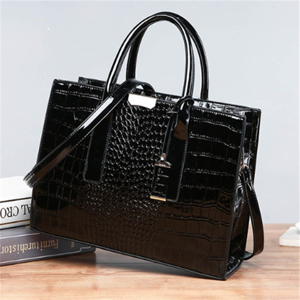 Diagonal cross bag Solid color stone tote bag