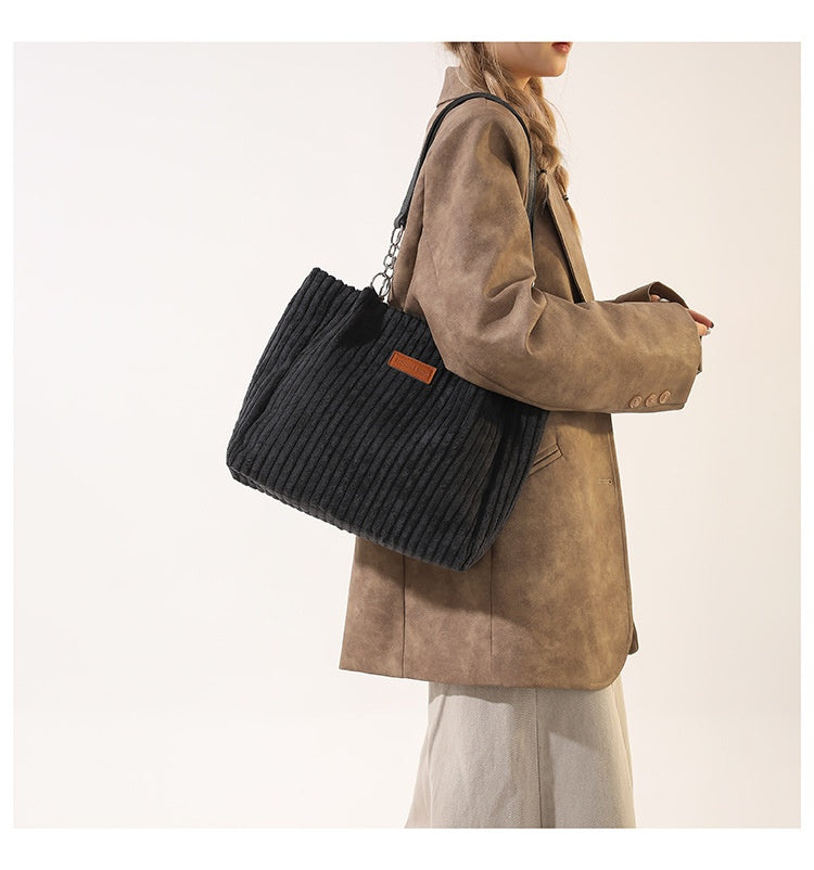 Autumn And Winter Large Capacity Tote Bags For Women