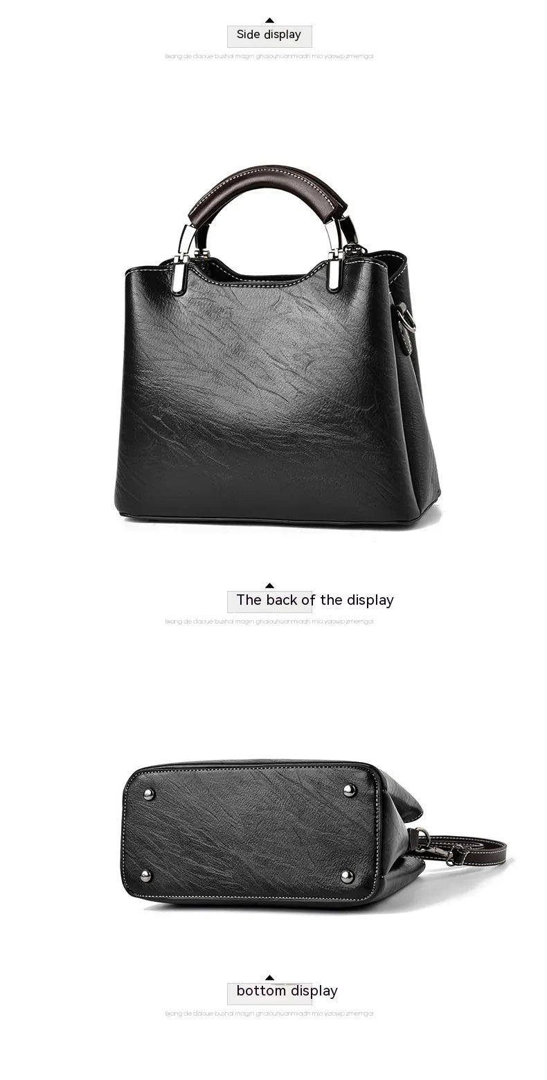 Simple Retro Small Handbag Women