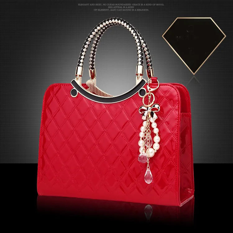 Lingge Shoulder Bags Women Handbags Messenger Bag