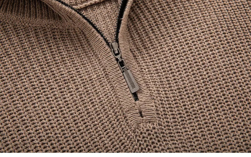 Fall Winter Men Thermal Slim Fit Base Sweater Shirts Leisure