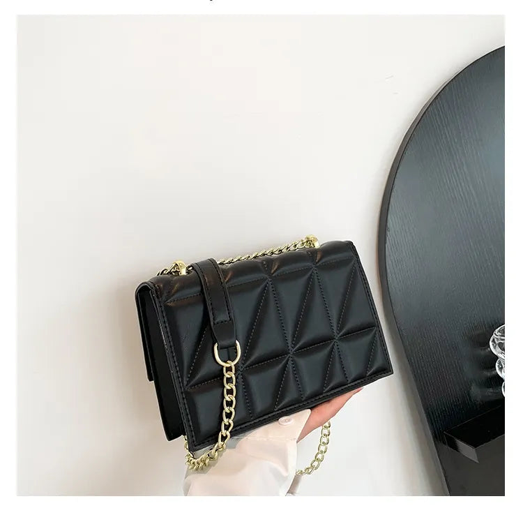 Small Square Bags Fashion Chain Crossbody Shoulder Bag