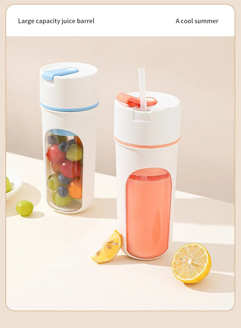 Kitchen Electric Juicer USB Charging Wireless Juices Blender Fruit Orange Mixer Squeezer Machine Ice Crush Cup Food Processor