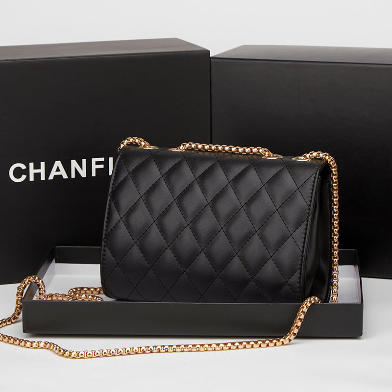 Summer Women's Luxury Vintage  Small Square Crossbody Handbag