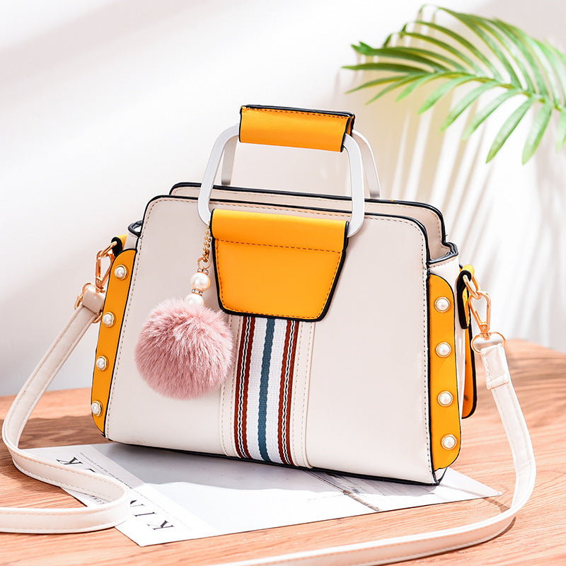PU Leather Shoulder Messenger Handbag