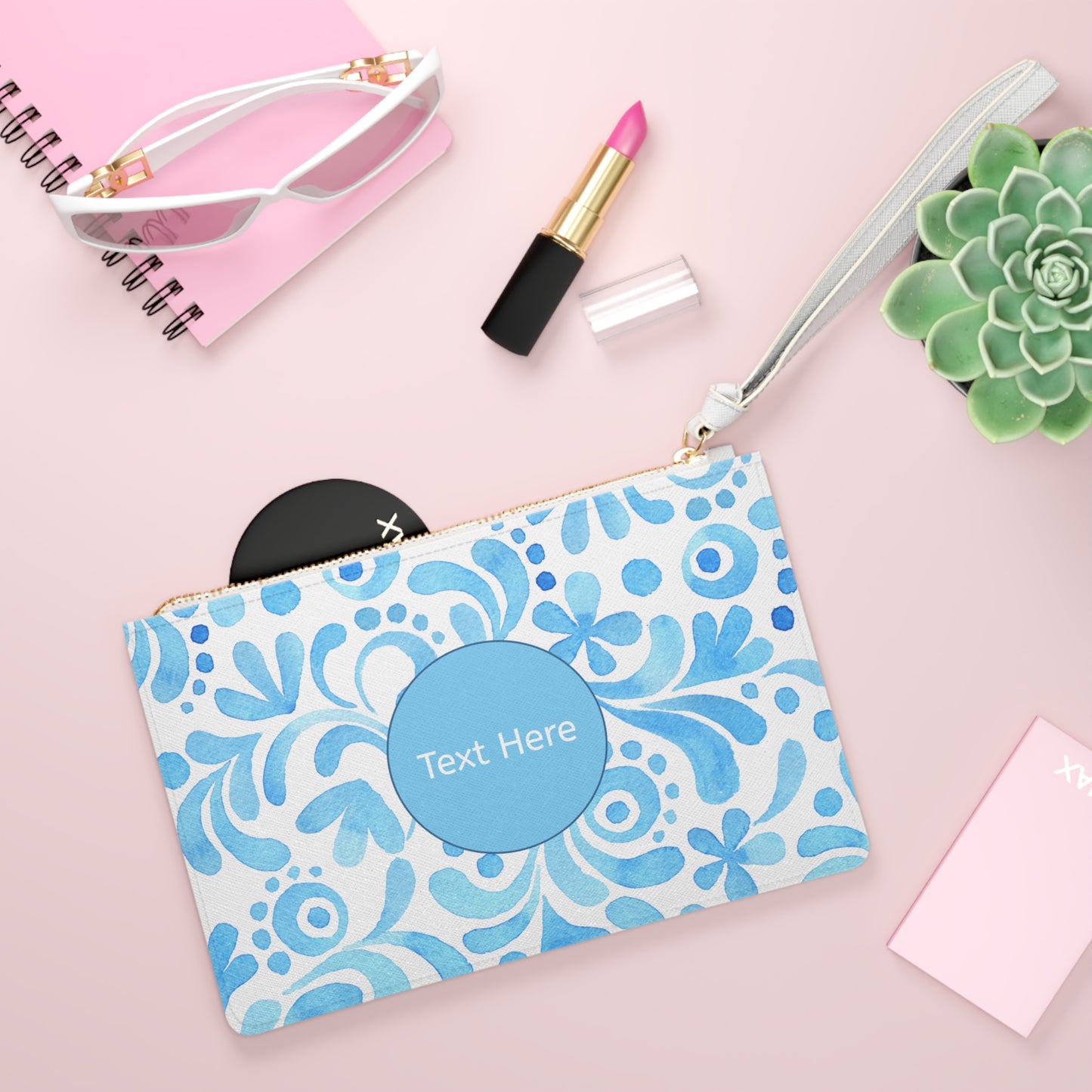 Clutch Bag - Personalize With Floral Designs