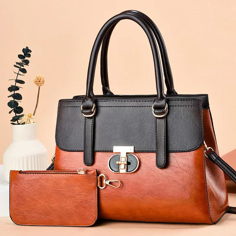 Two-piece Set Premium-feel Shoulder Smaller Coordinating Bag