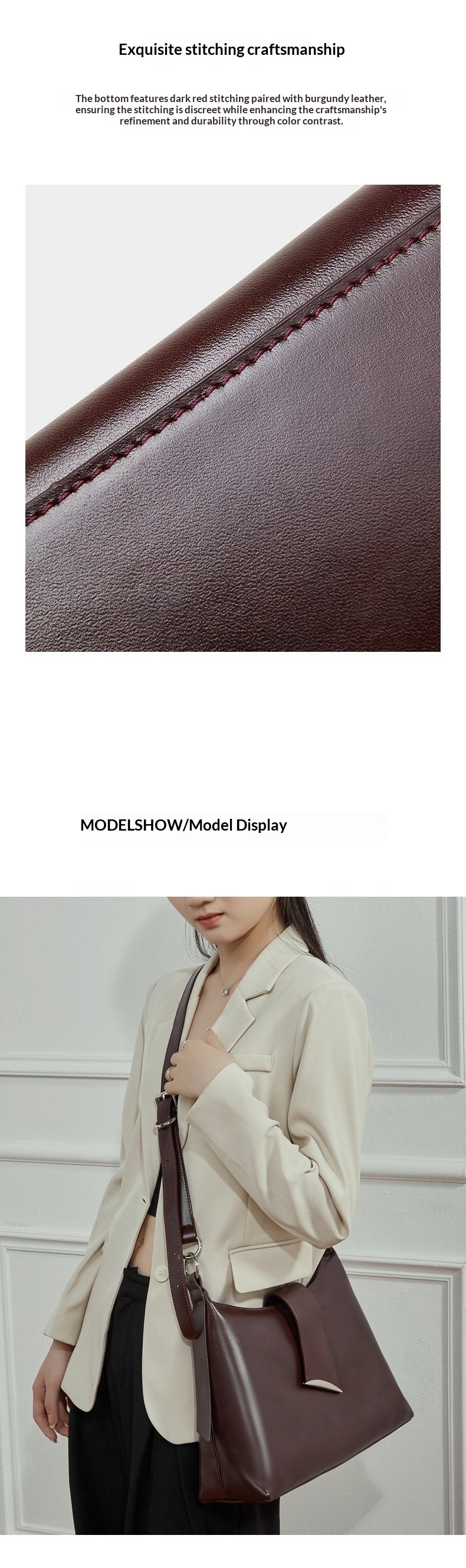 Women's Fashionable Simple Versatile Crossbody Bag