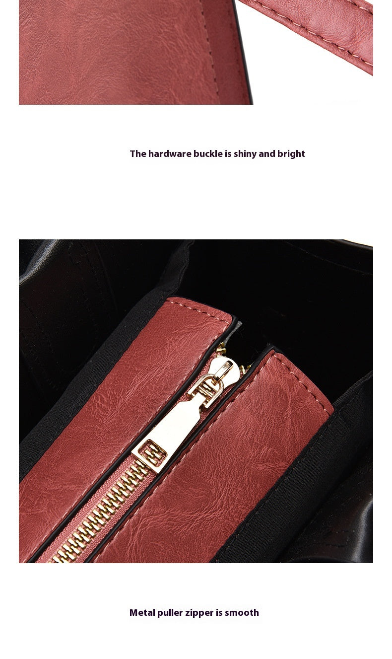Women's Large Capacity Three-piece Messenger Bag
