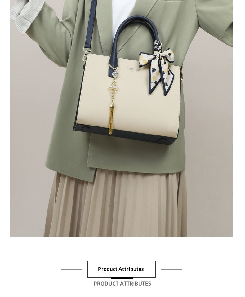 Premium Leather Crossbody Bag With A Spacious Design