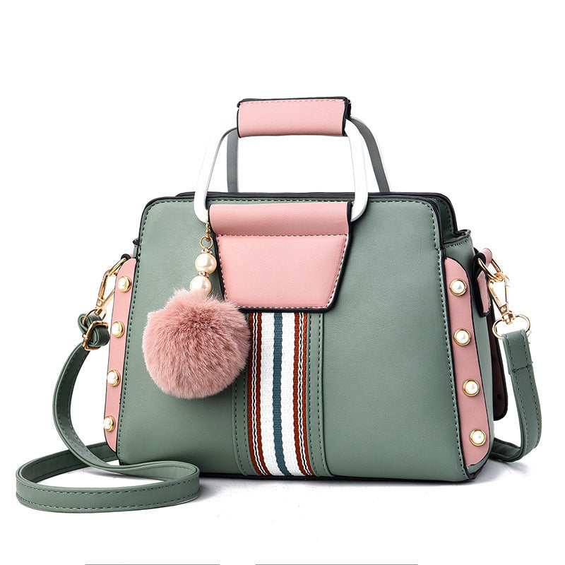 PU Leather Shoulder Messenger Handbag