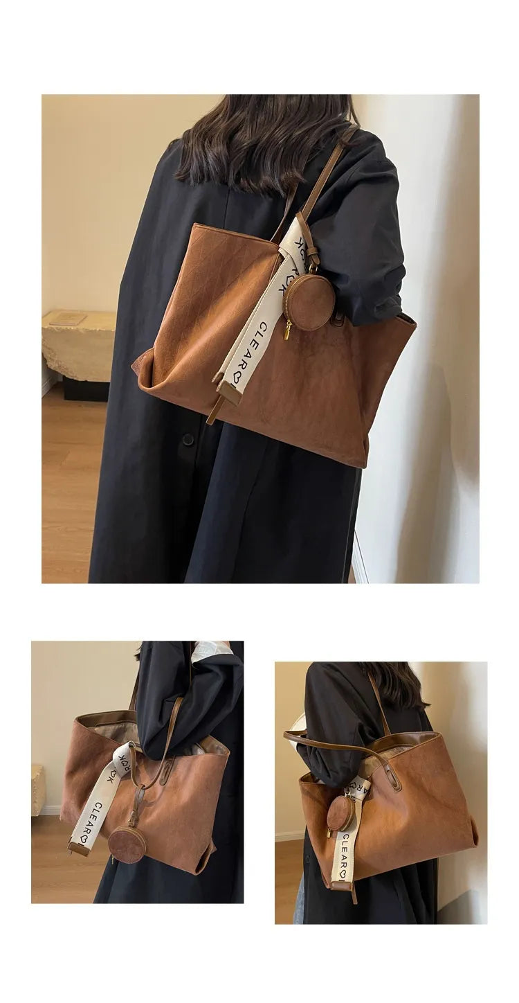 Casual Large Capacity Totes Women's Large Shoulder Bag
