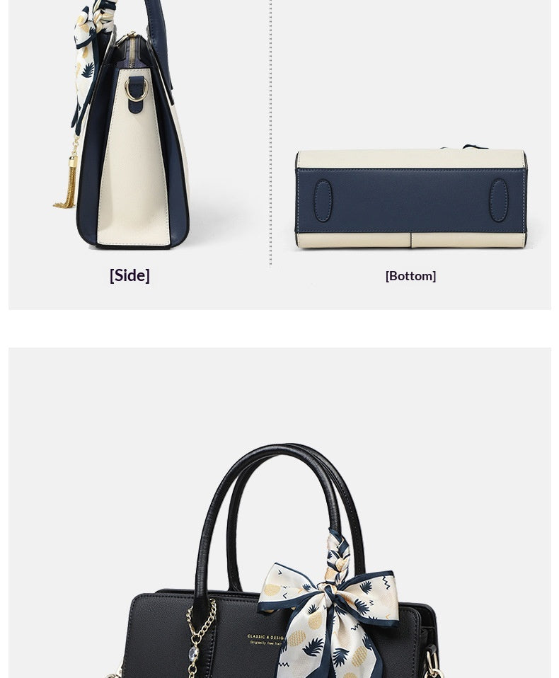 Premium Leather Crossbody Bag With A Spacious Design