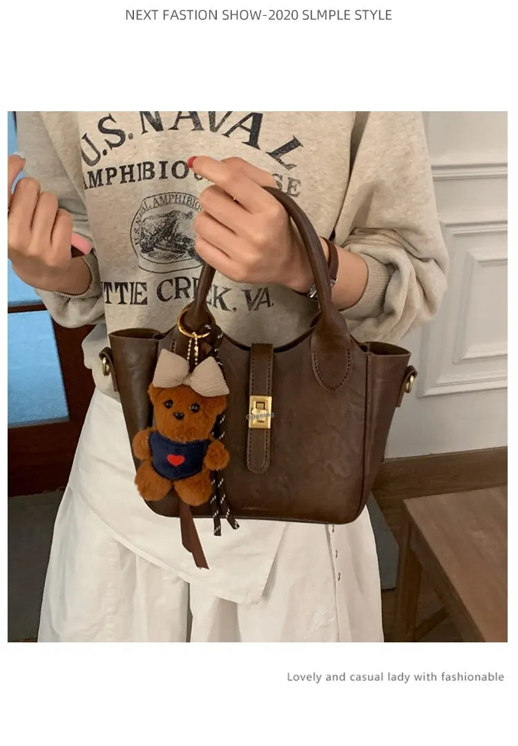 Women's Fashion Korean Small Tote Bag Simple