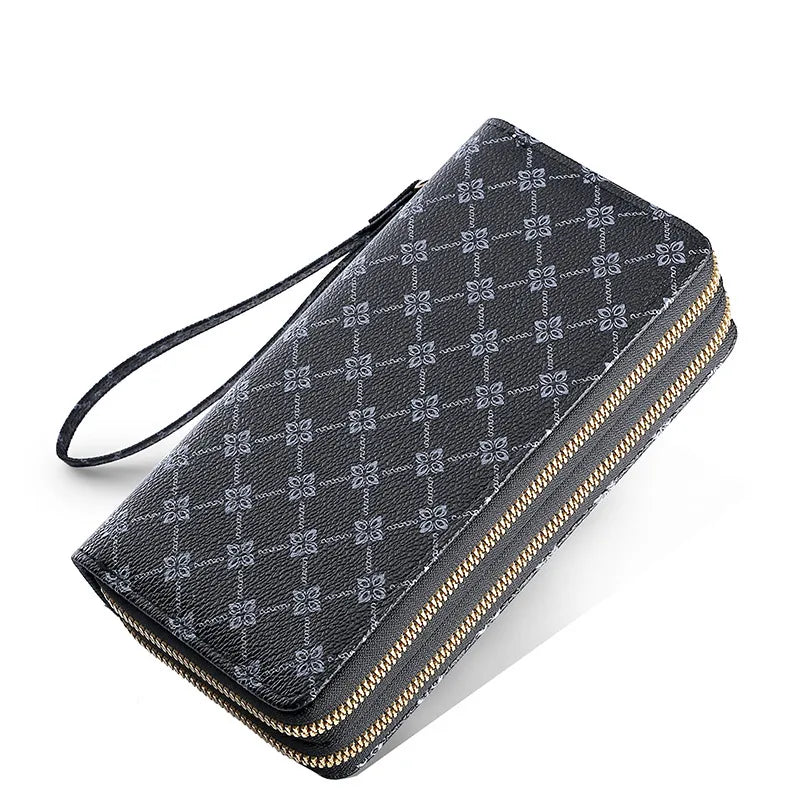Long Wallet Clutch Mobile Phone Bag Coin Purse Zipper Bag Wallet