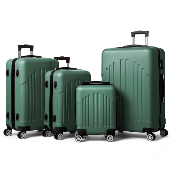 4-in-1 Vertical Striped Luggage Set- FREE USA SHIPPING