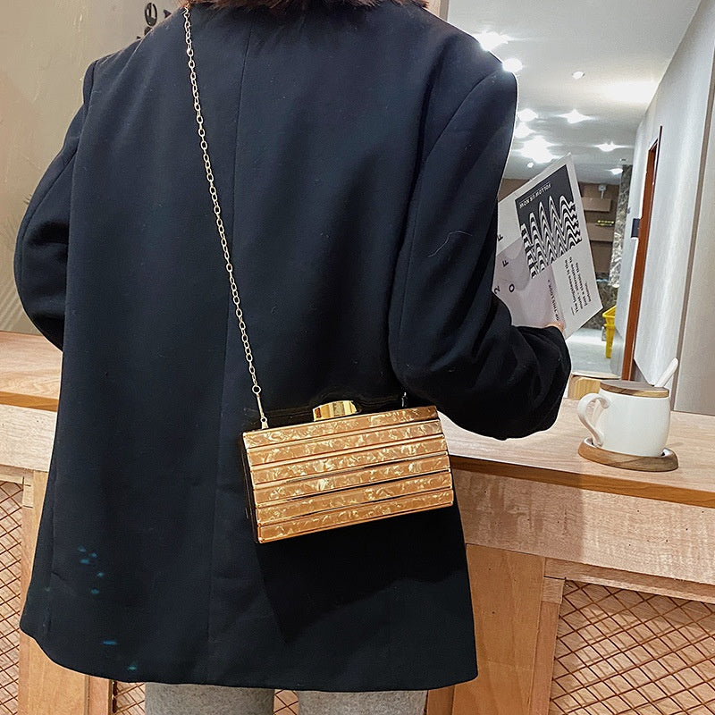 Women's High-end Patch Acrylic Evening Bag