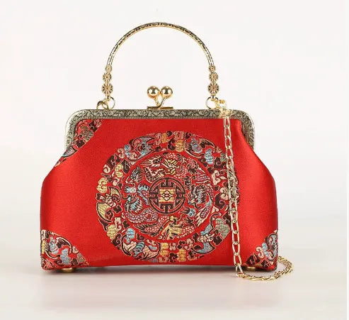 Chinese Style Embroidery Cheongsam Bags Women's Handbag
