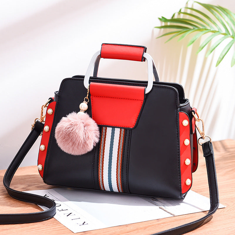 PU Leather Shoulder Messenger Handbag