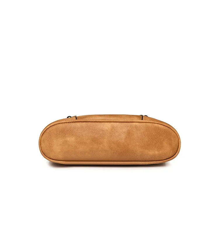 Retro Multi-layer PU Bag Women's Simple High-grade Crossbody