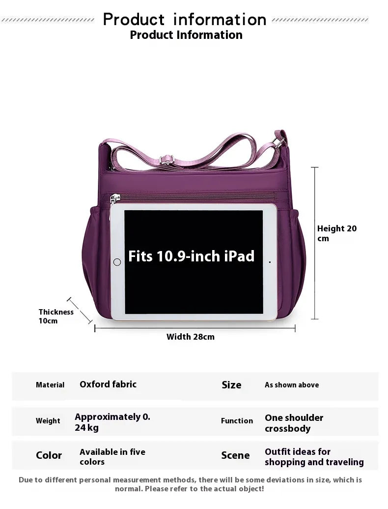 Middle-aged And Elderly Women's Bags Large Capacity Crossbody Korean Style