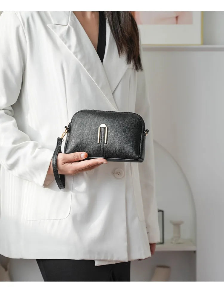 Women's Solid Color Mobile Phone Simple Messenger Bag