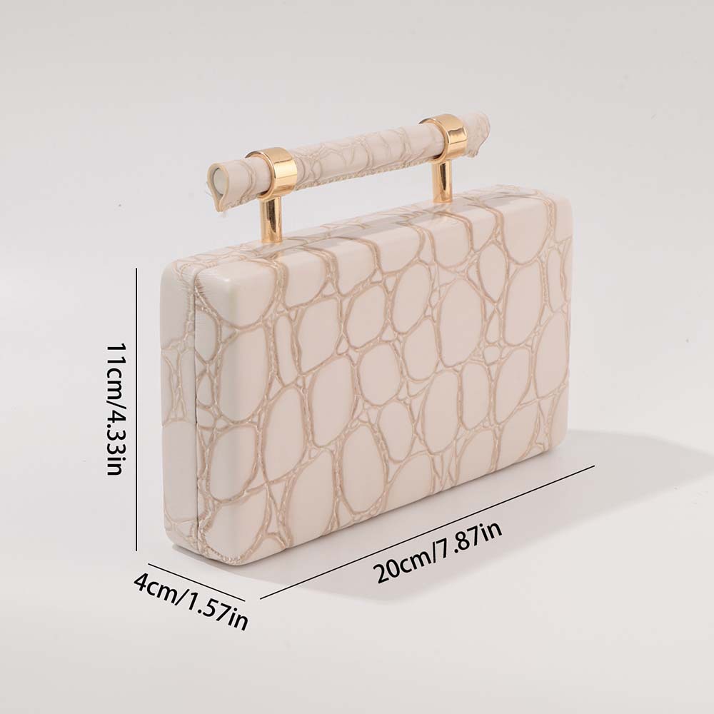 PU Gold-shaped Fashionable Crossbody Or Shoulder Bag