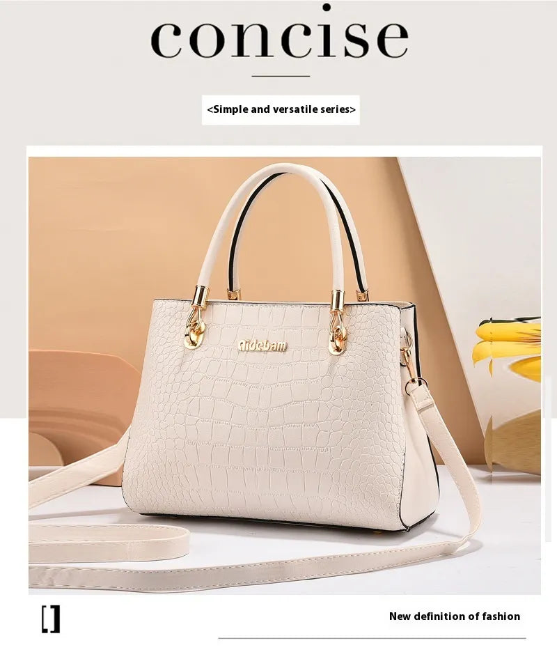 Summer Elegant Women's Korean-style Simple Handbag
