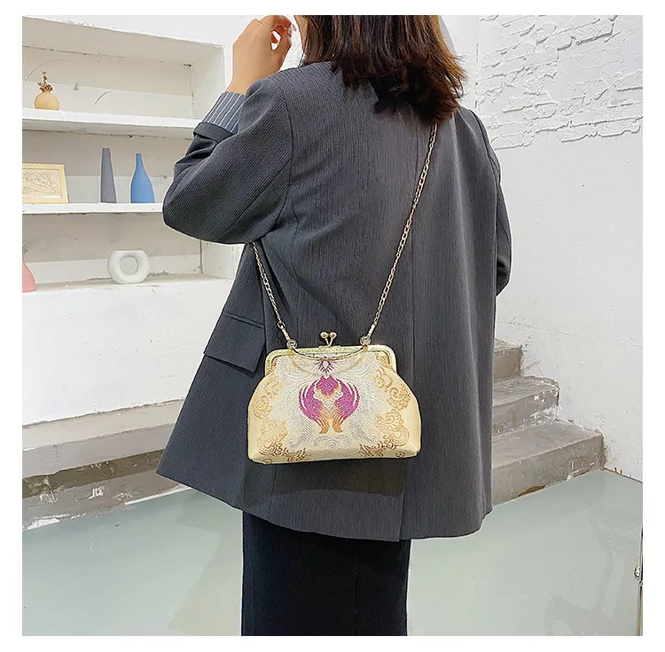 Chinese Style Embroidery Cheongsam Bags Women's Handbag