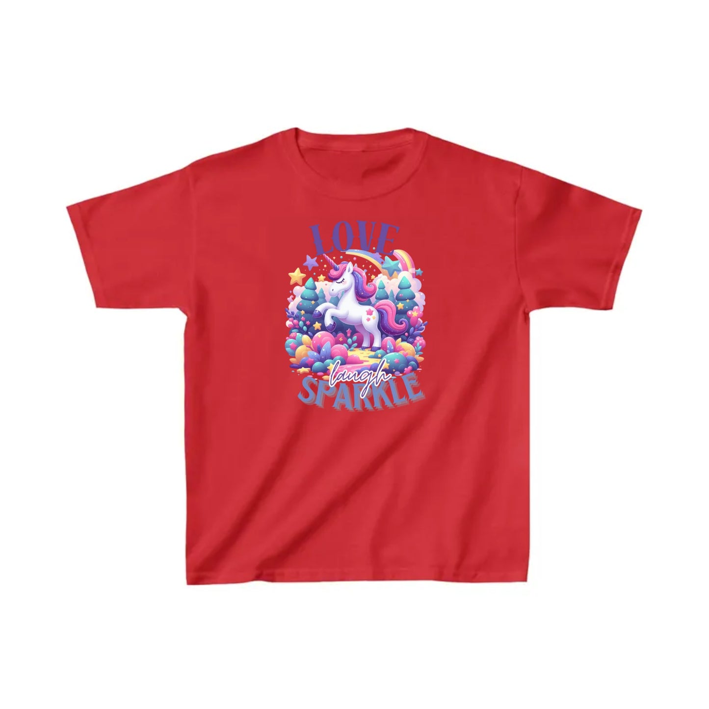 Kids Heavy Cotton™ Tee-Be A Unicorn Child T-Shirt