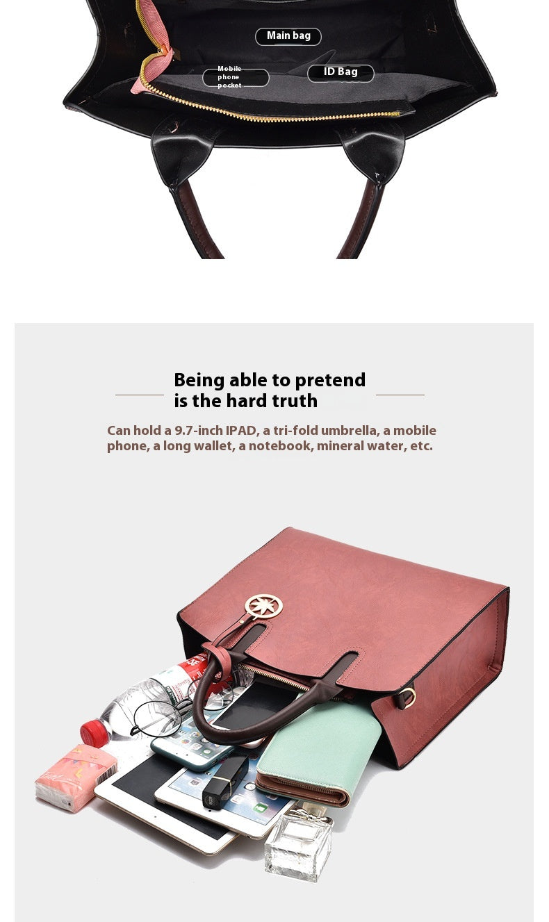 Women's Large Capacity Three-piece Messenger Bag