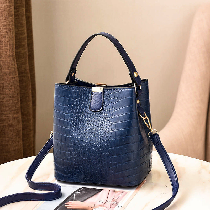 Women's Korean Fashion Casual Bucket Bag
