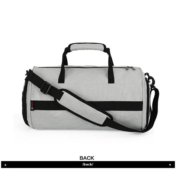 Men's Portable Color Blocked Travel Crossbody Bag