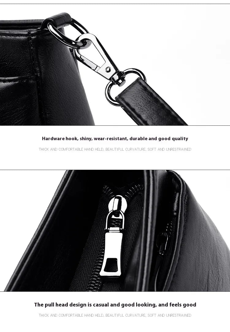 Shoulder Messenger Bag Fashion Generous Handheld Small Square Bag