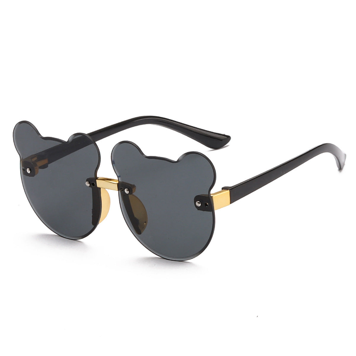 Cat Ear Kids Sunglasses Frameless Shape