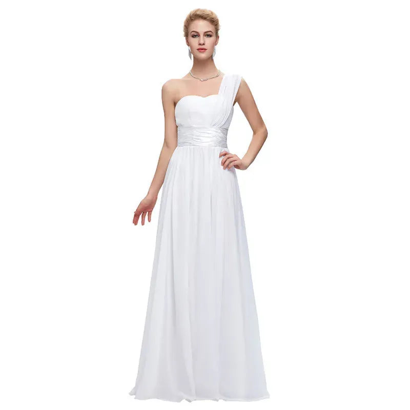 Long Multi-color Banquet Evening Dress