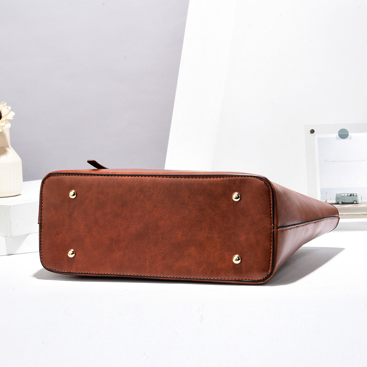Leather Pattern Versatile High Quality Shoulder Messenger Handbag