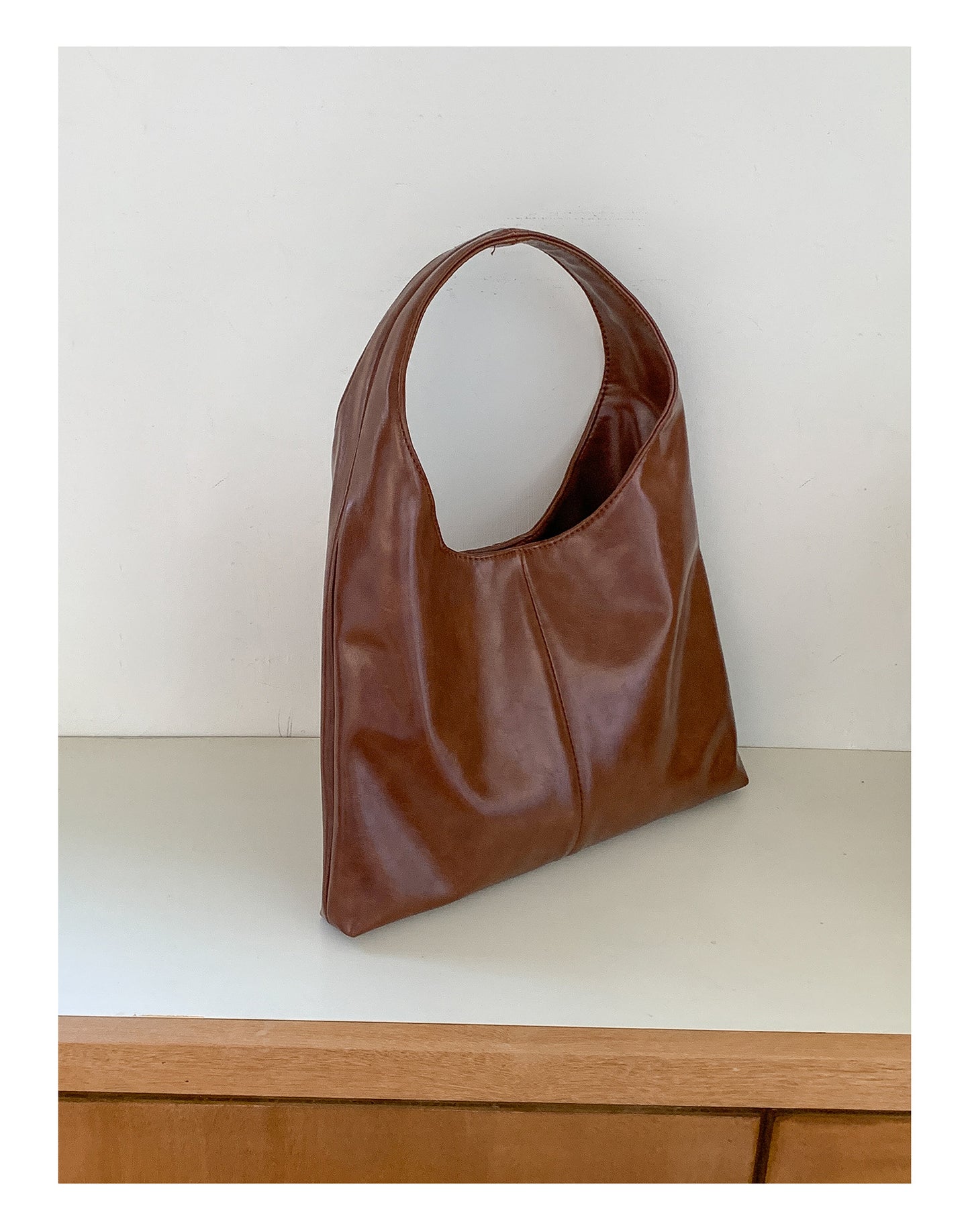 Large Capacity Soft Leather Handbag For Women