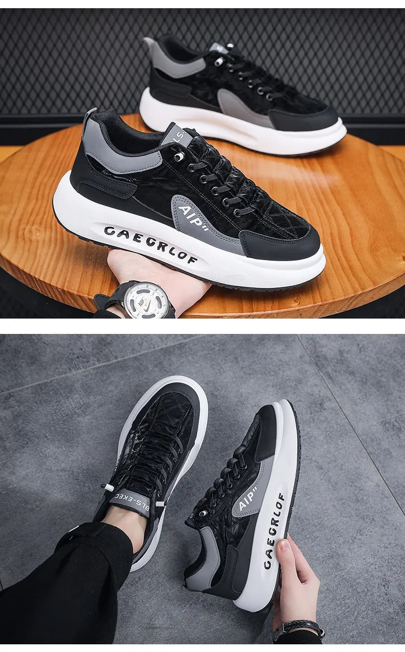 All-Match Platform Height Increasing Sports Trendy Casual Men's Shoes