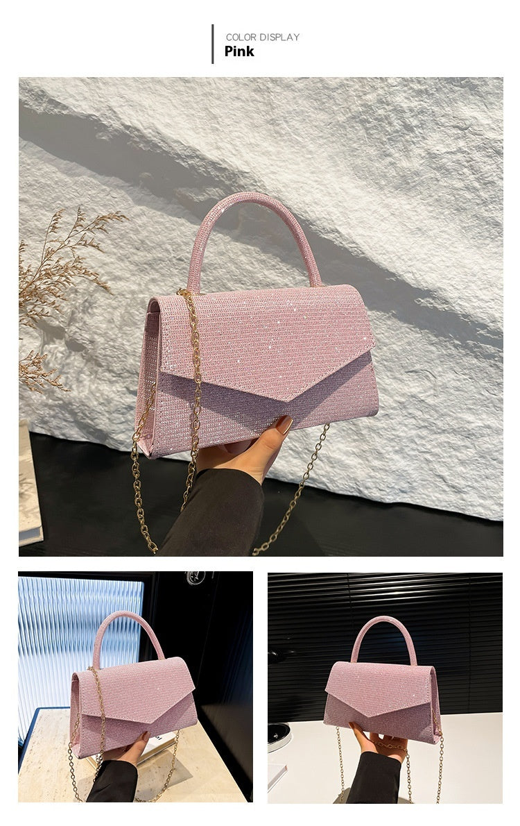 Fashion Diamond Small Square Bag For Women