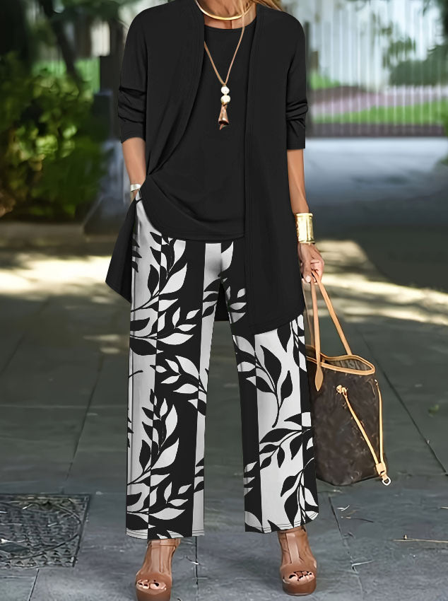 Casual Coat Vest Pants Three-piece Suit