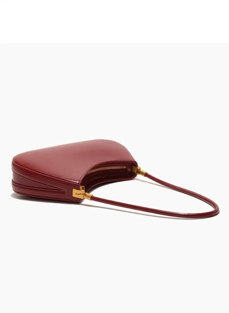 High-end Retro Commuter Underarm Bag Women's Niche High-grade Handbag